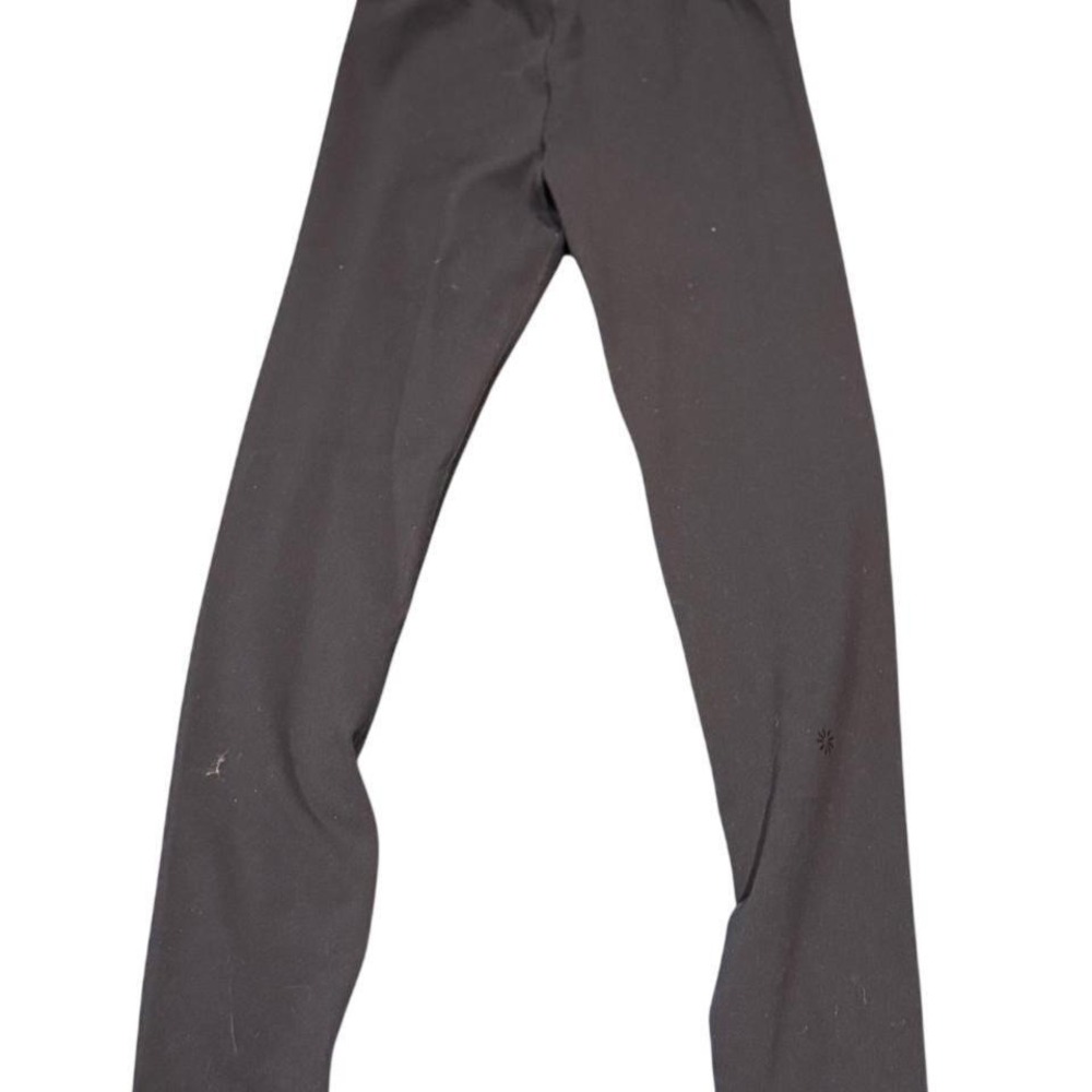 Athleta Girl Chit Chat Tight 2.0 Black Athletic Leggings Kids XL 14 Yoga Pants - Picture 3 of 3